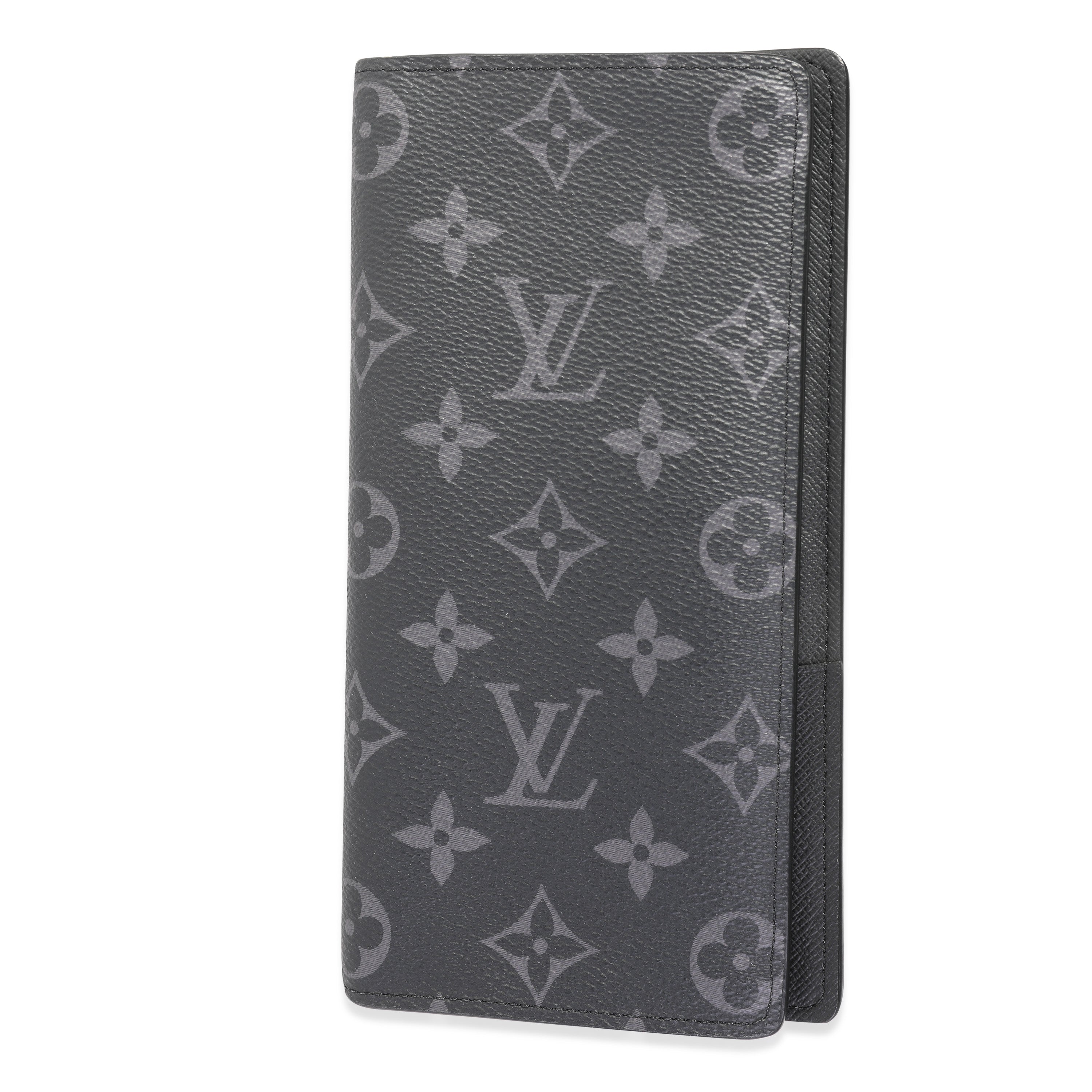 Louis Vuitton Louis Vuitton Monogram Eclipse Canvas Brazza Wallet