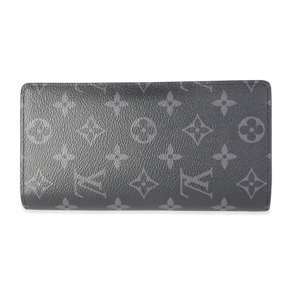Louis Vuitton Louis Vuitton Monogram Eclipse Canvas Brazza Wallet