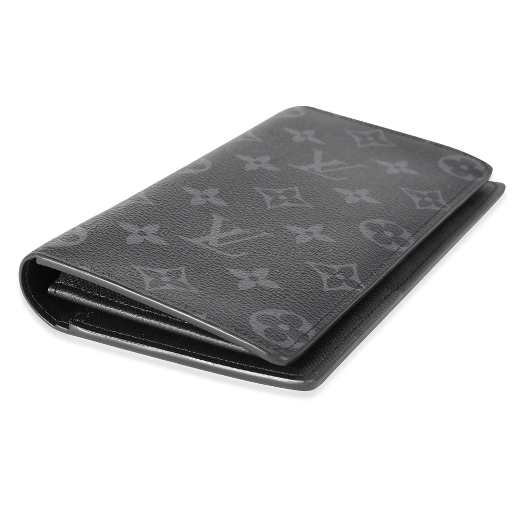 Louis Vuitton Louis Vuitton Monogram Eclipse Canvas Brazza Wallet