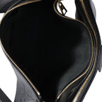 Louis Vuitton Louis Vuitton Black Monogram Empreinte Leather Multi-Pochette