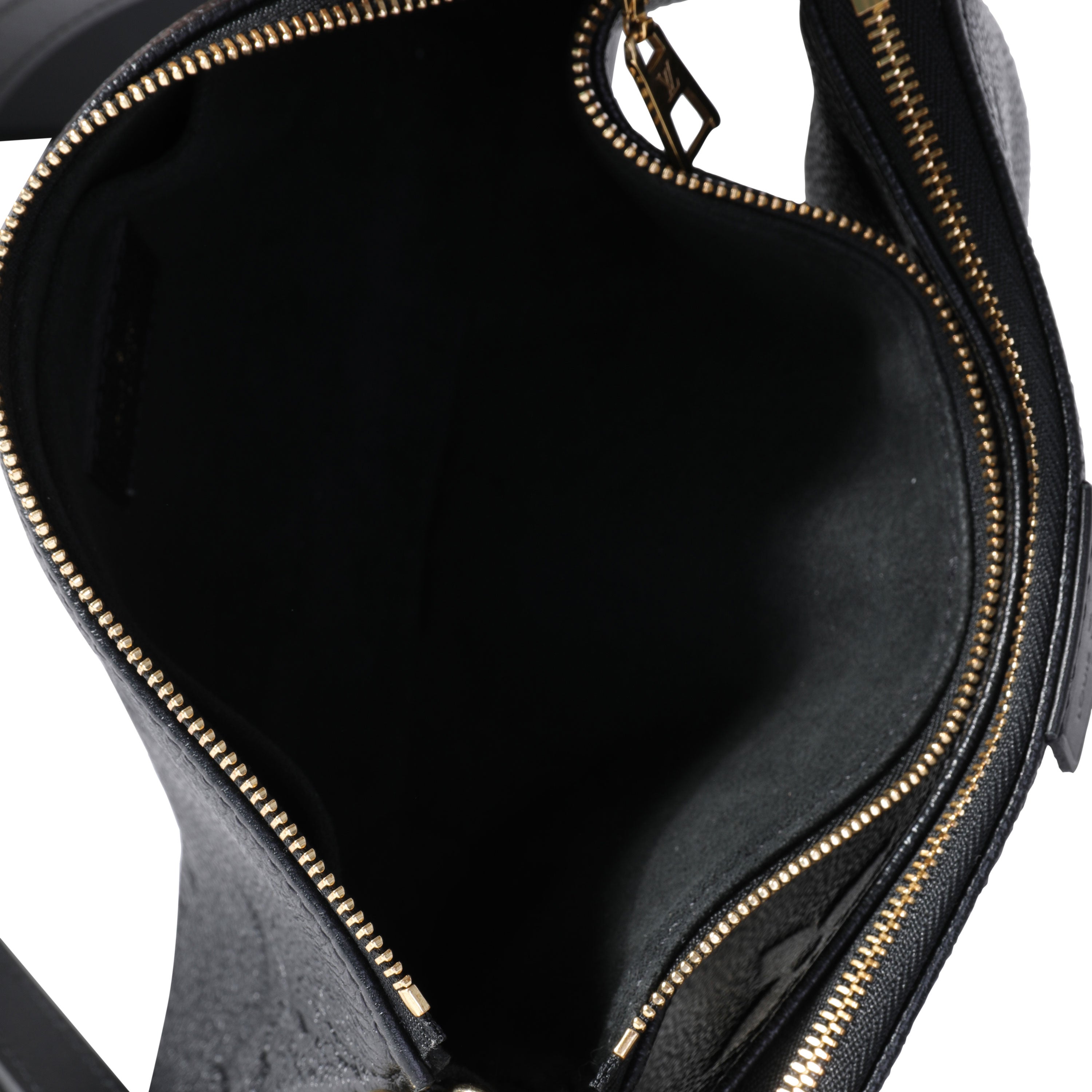 Louis Vuitton Louis Vuitton Black Monogram Empreinte Leather Multi-Pochette