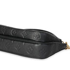 Louis Vuitton Louis Vuitton Black Monogram Empreinte Leather Multi-Pochette