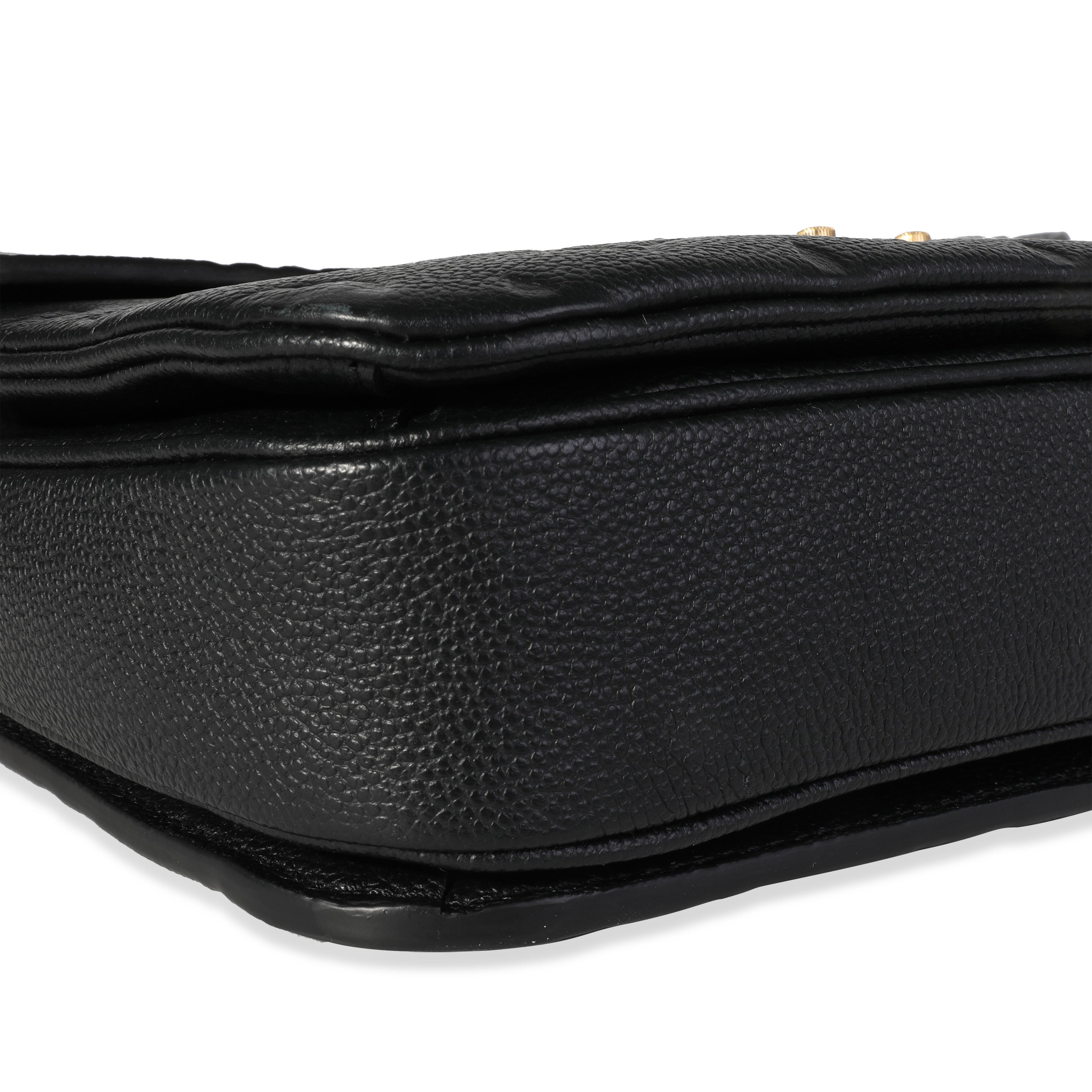 Louis Vuitton Louis Vuitton Black Monogram Empreinte Pochette Métis