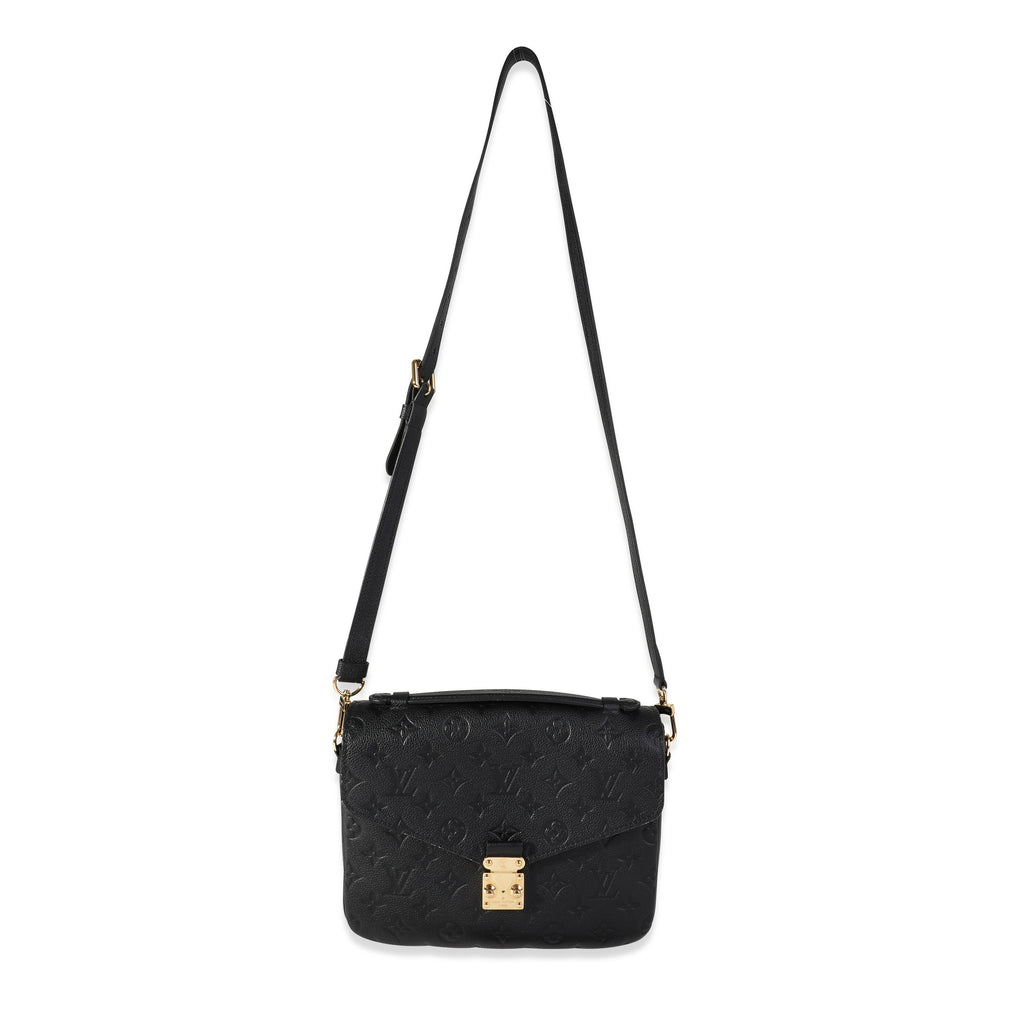 Louis Vuitton Louis Vuitton Black Monogram Empreinte Pochette Métis