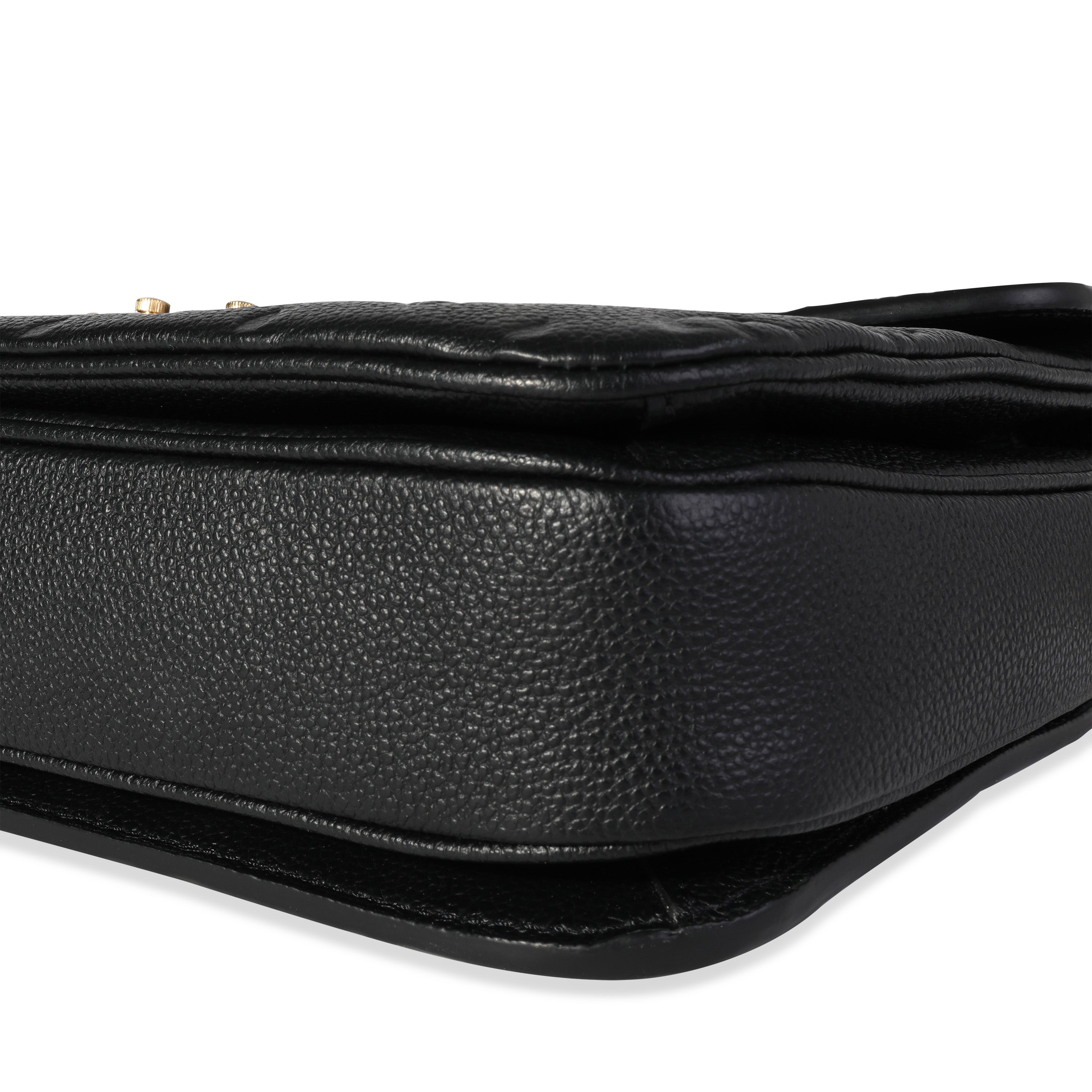 Louis Vuitton Louis Vuitton Black Monogram Empreinte Pochette Métis