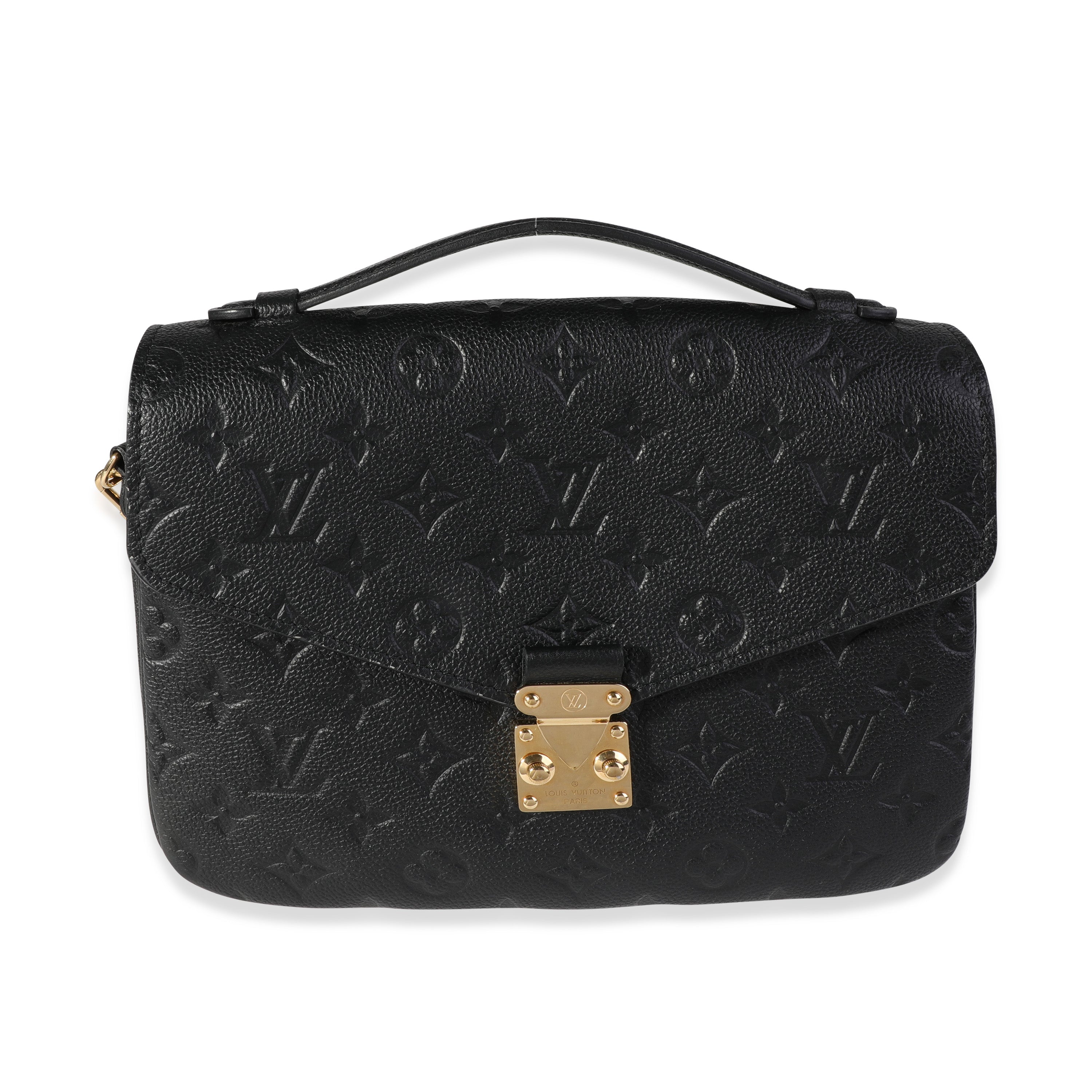 Louis Vuitton Louis Vuitton Black Monogram Empreinte Pochette Métis