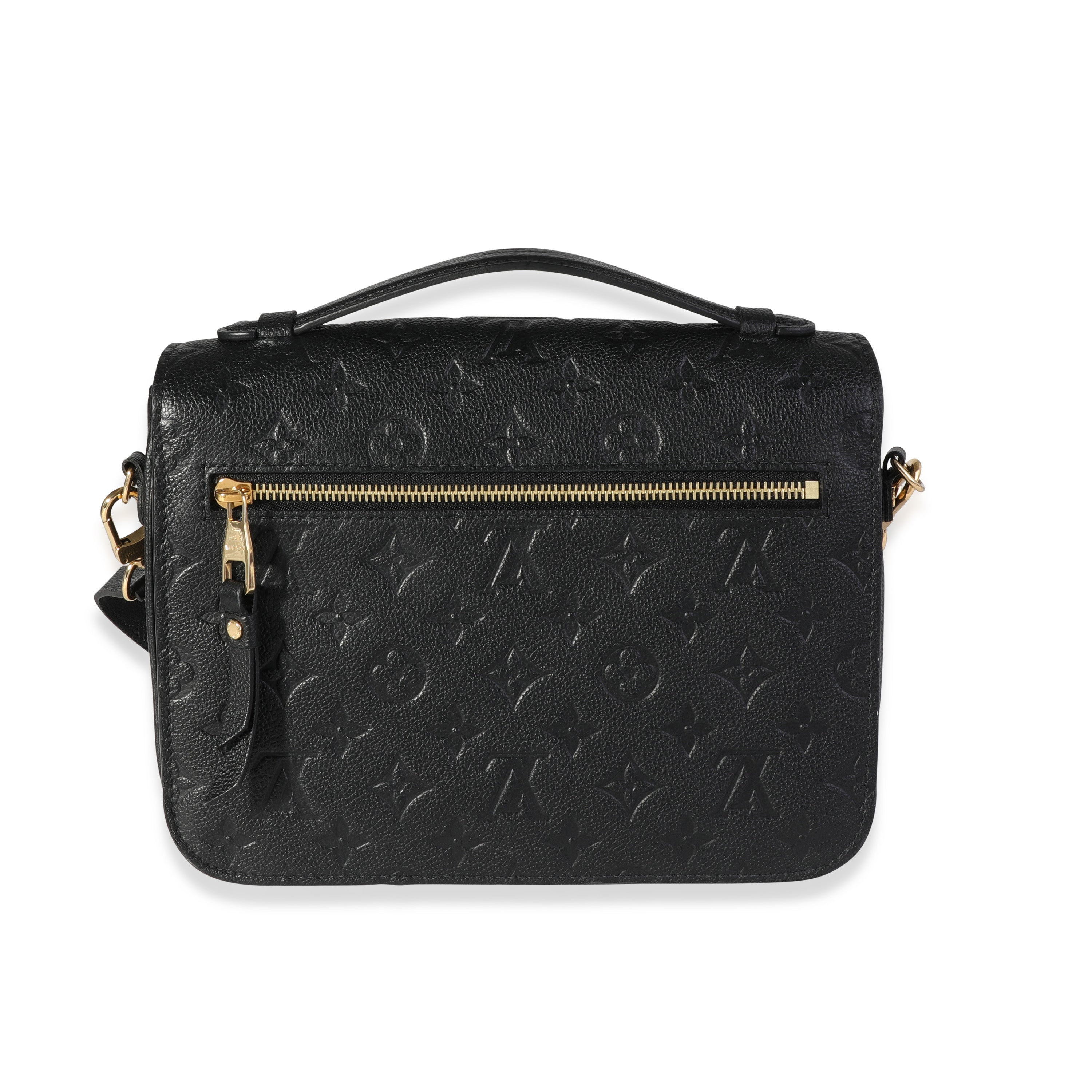 Louis Vuitton Louis Vuitton Black Monogram Empreinte Pochette Métis
