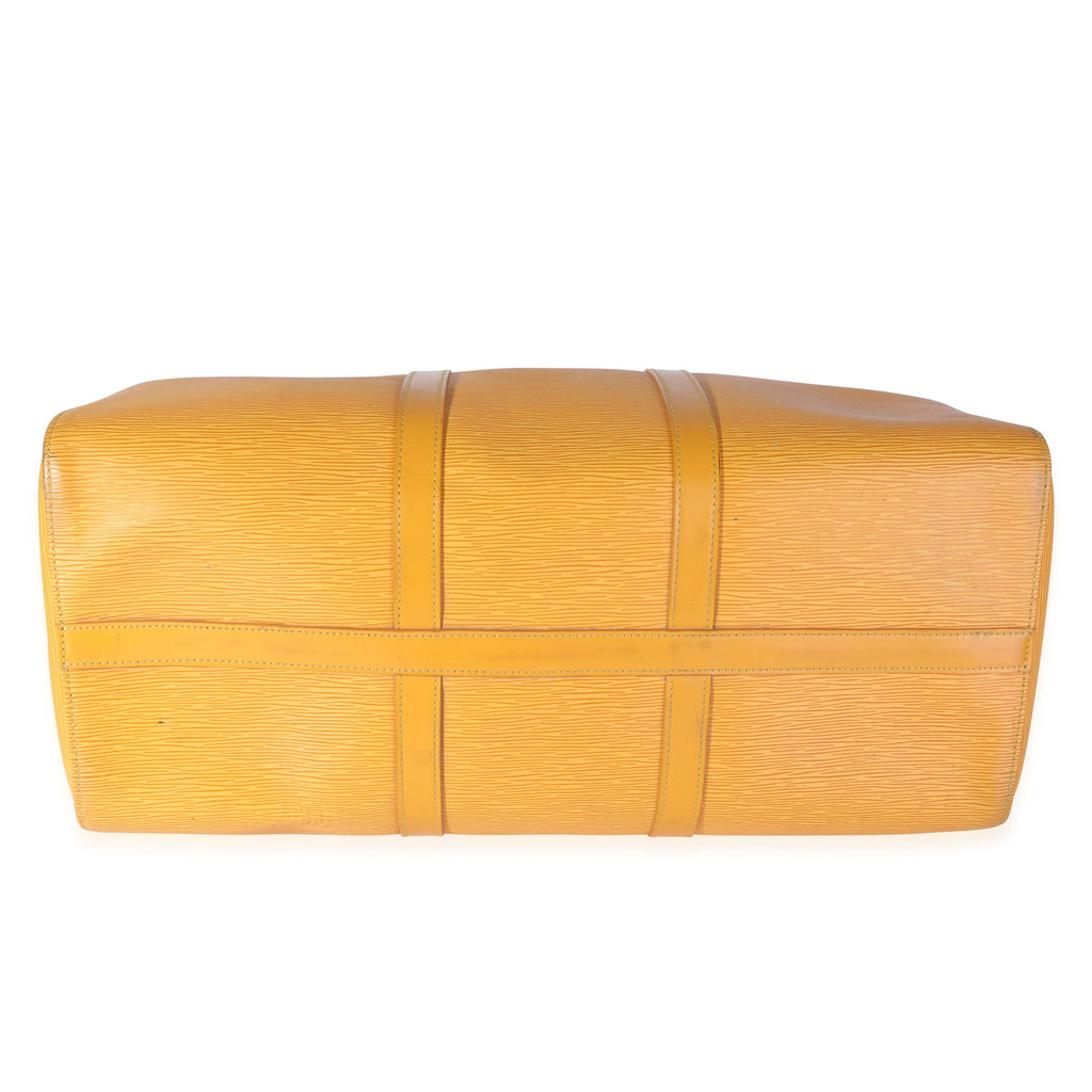 Louis Vuitton Louis Vuitton Mimosa Epi Leather Keepall 50