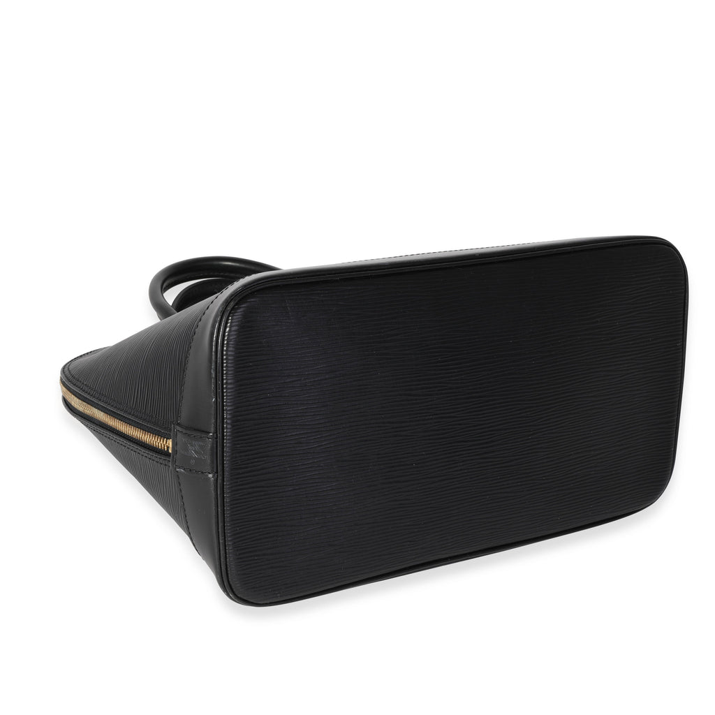 Louis Vuitton Louis Vuitton Black Epi Leather Alma PM