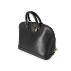 Louis Vuitton Louis Vuitton Black Epi Leather Alma PM