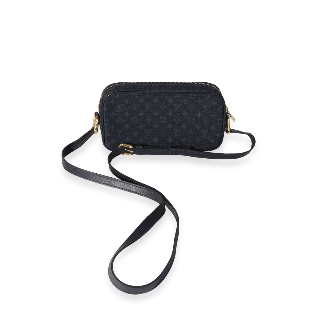 Louis Vuitton Louis Vuitton Navy Monogram Mini Lin Juliette Crossbody Bag