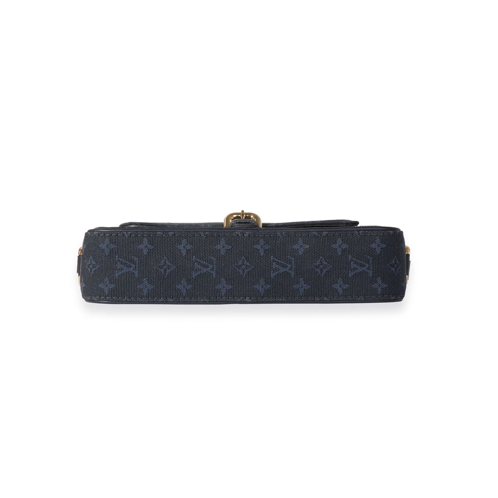 Louis Vuitton Louis Vuitton Navy Monogram Mini Lin Juliette Crossbody Bag