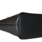 Louis Vuitton Louis Vuitton Black Empreinte Monogram Giant Neverfull MM