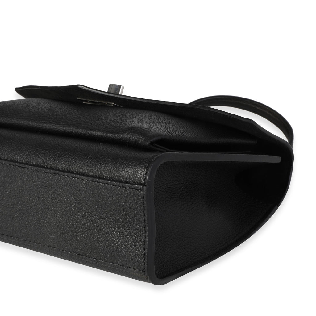 Louis Vuitton Louis Vuitton Black Grained Calfskin MyLockMe Chain Bag