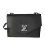 Louis Vuitton Louis Vuitton Black Grained Calfskin MyLockMe Chain Bag