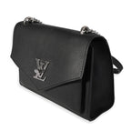 Louis Vuitton Louis Vuitton Black Grained Calfskin MyLockMe Chain Bag