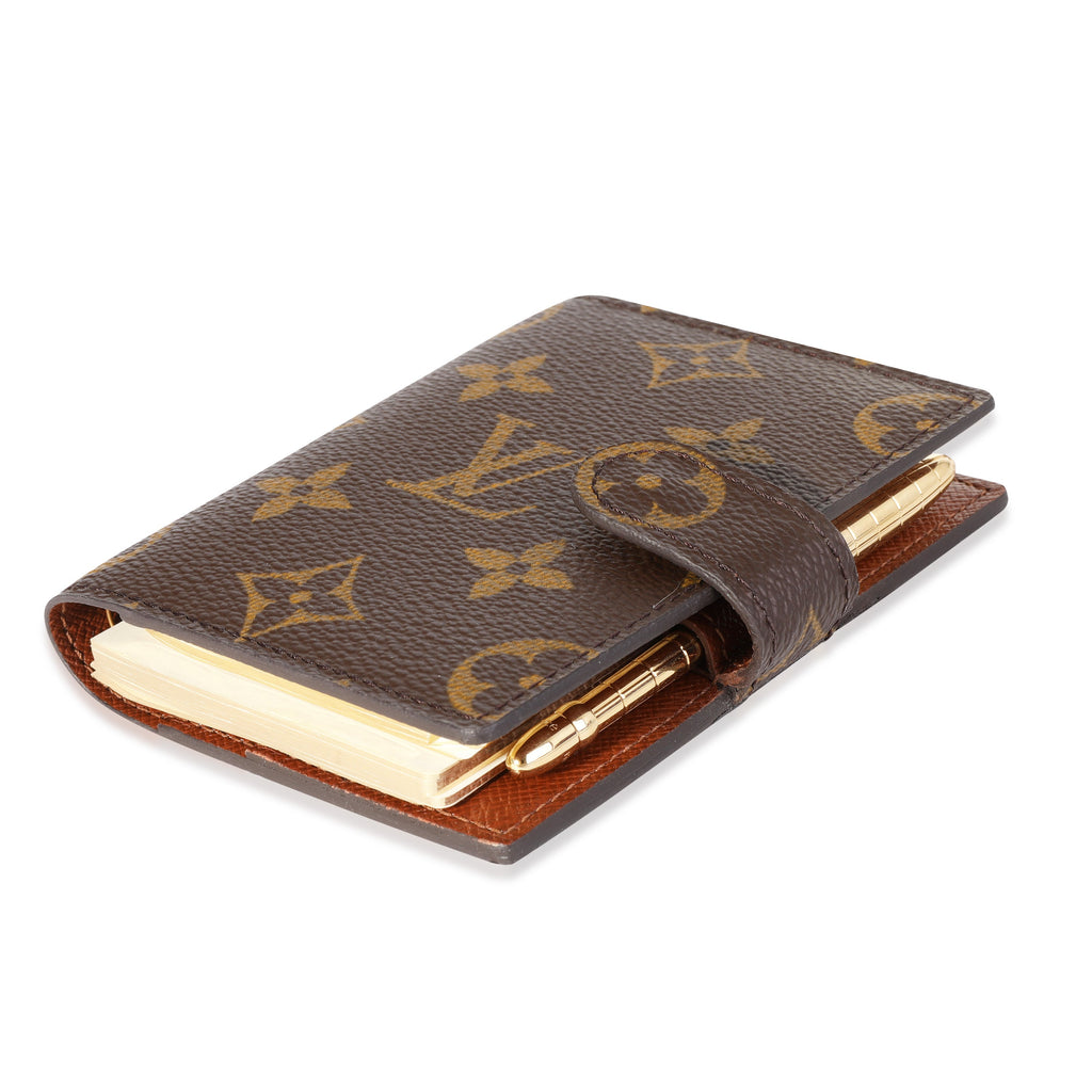 Louis Vuitton Louis Vuitton Monogram Canvas Mini Notebook