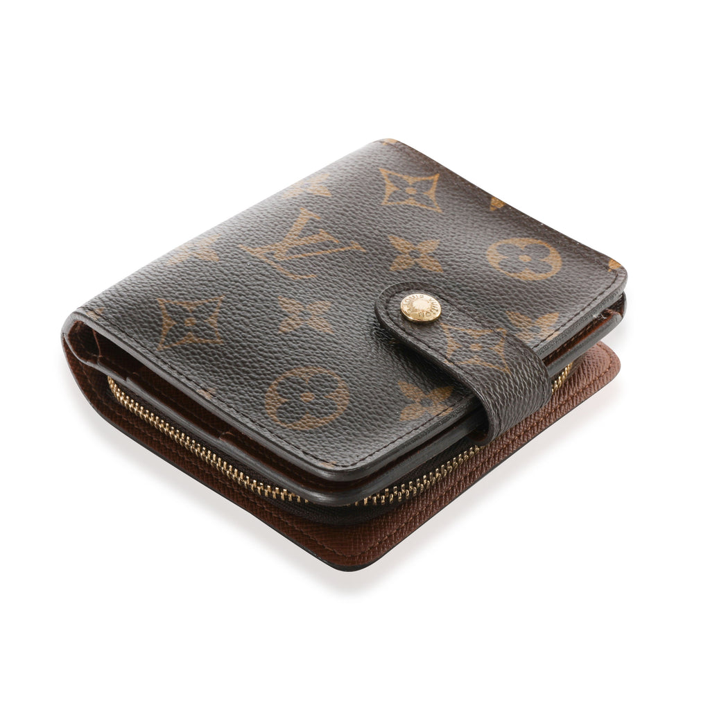 Louis Vuitton Louis Vuitton Monogram Canvas Compact Zippé Wallet