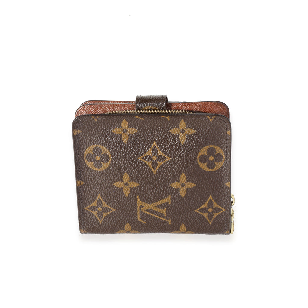 Louis Vuitton Louis Vuitton Monogram Canvas Compact Zippé Wallet