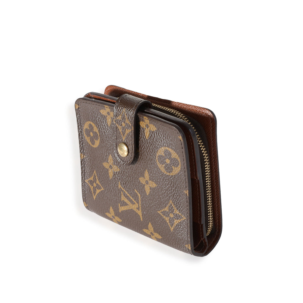 Louis Vuitton Louis Vuitton Monogram Canvas Compact Zippé Wallet