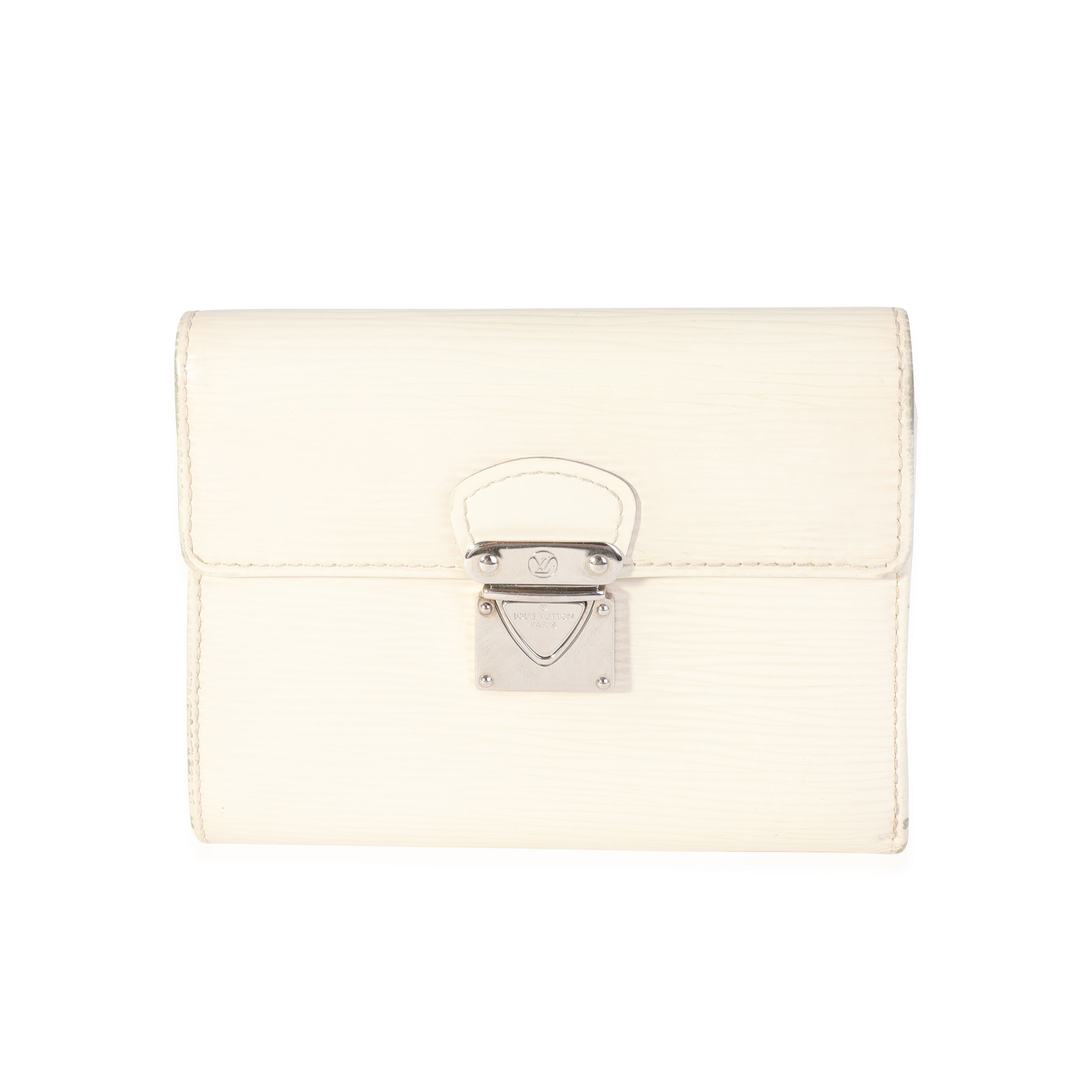 Louis Vuitton Louis Vuitton Ivory Epi Leather Koala Compact Wallet