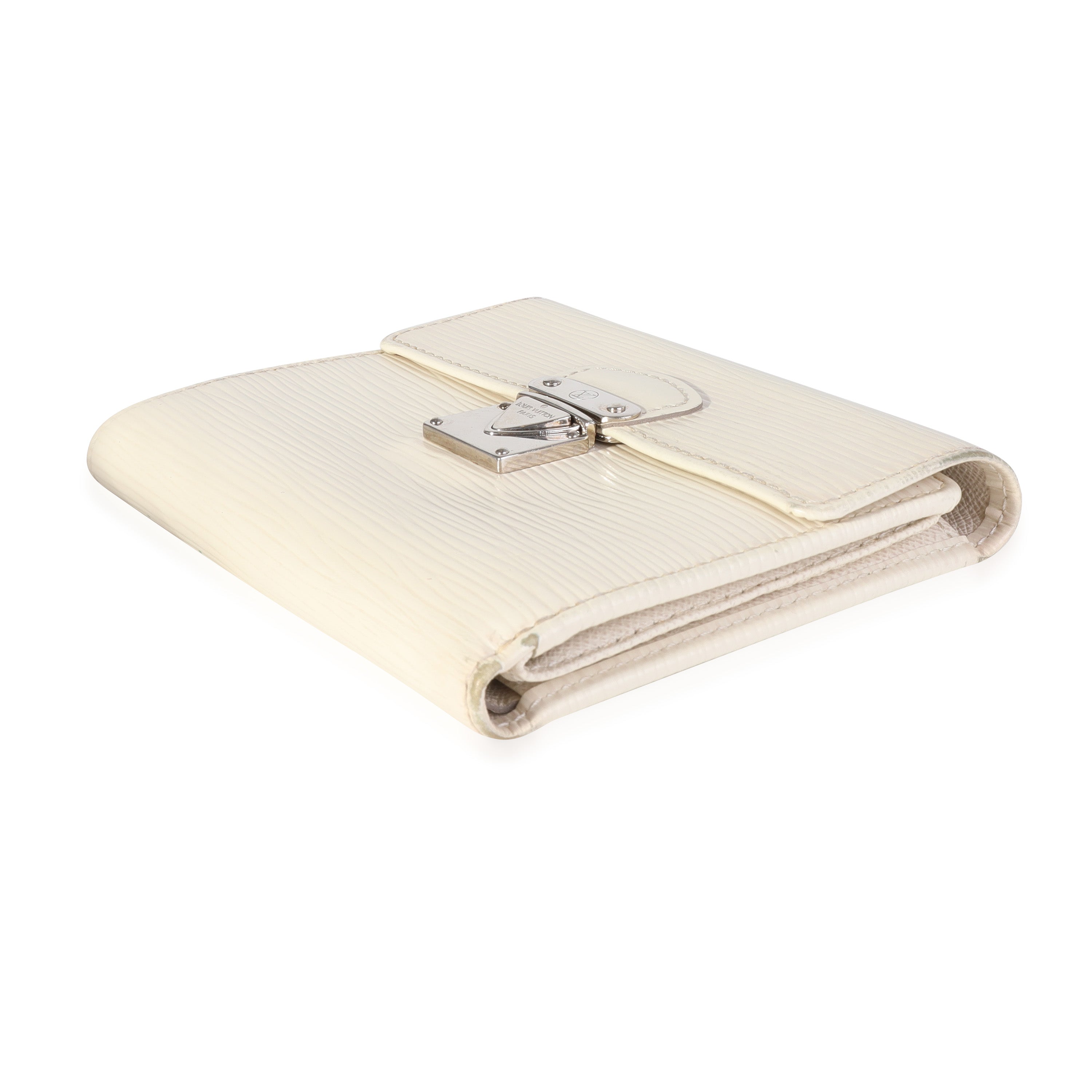 Louis Vuitton Louis Vuitton Ivory Epi Leather Koala Compact Wallet