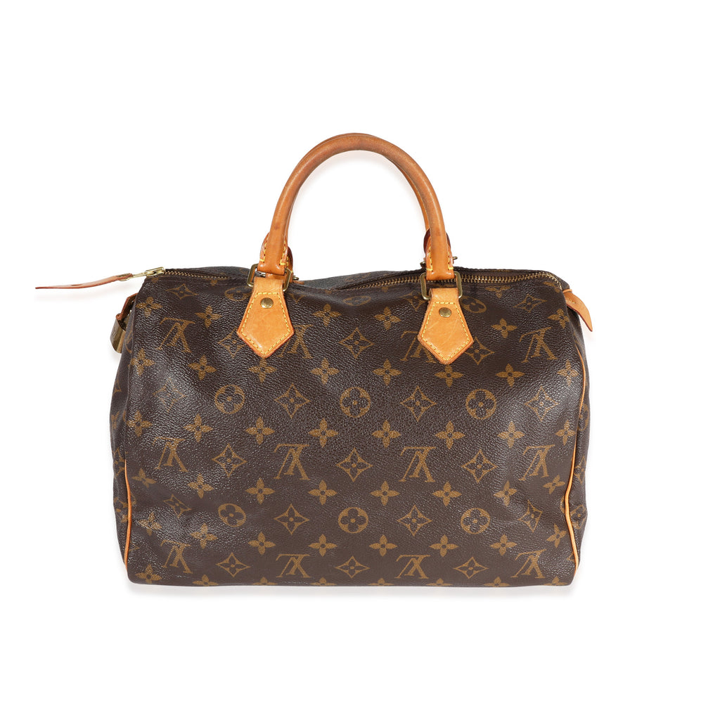 Louis Vuitton Louis Vuitton Monogram Canvas Speedy 30