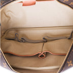 Louis Vuitton Brown Monogram Canvas Deauville Bag