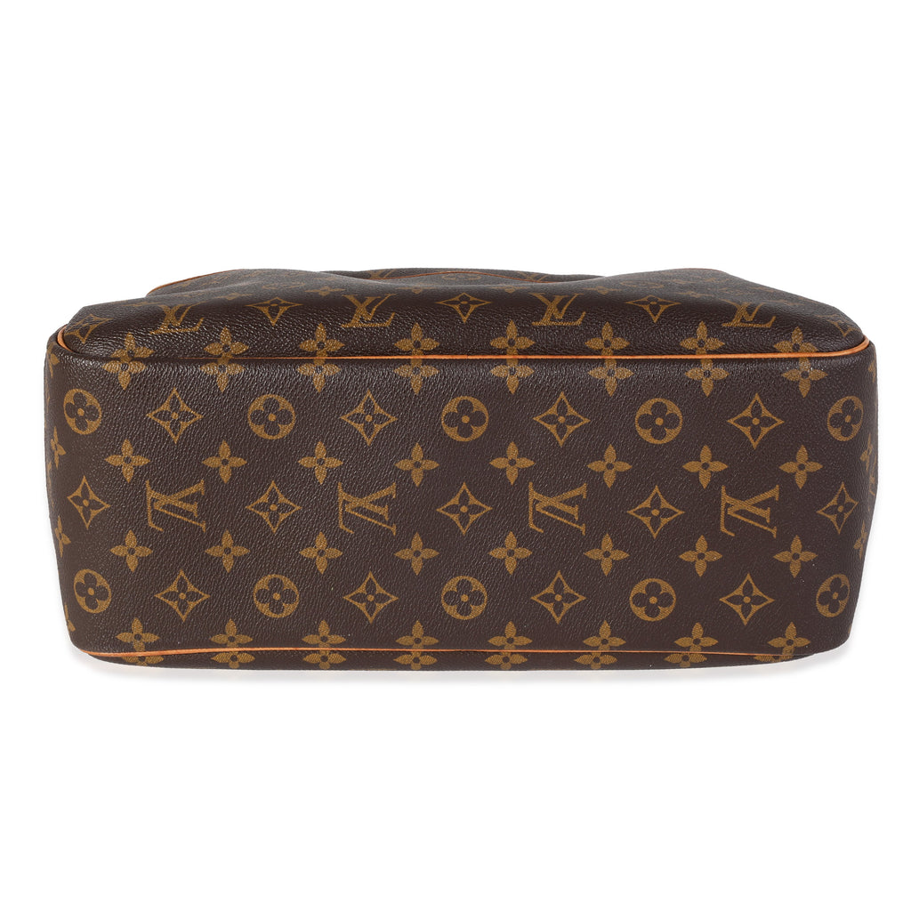 Louis Vuitton Brown Monogram Canvas Deauville Bag