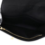 Louis Vuitton Louis Vuitton Noir Vernis Leather Louise Pochette EW Clutch
