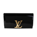 Louis Vuitton Louis Vuitton Noir Vernis Leather Louise Pochette EW Clutch