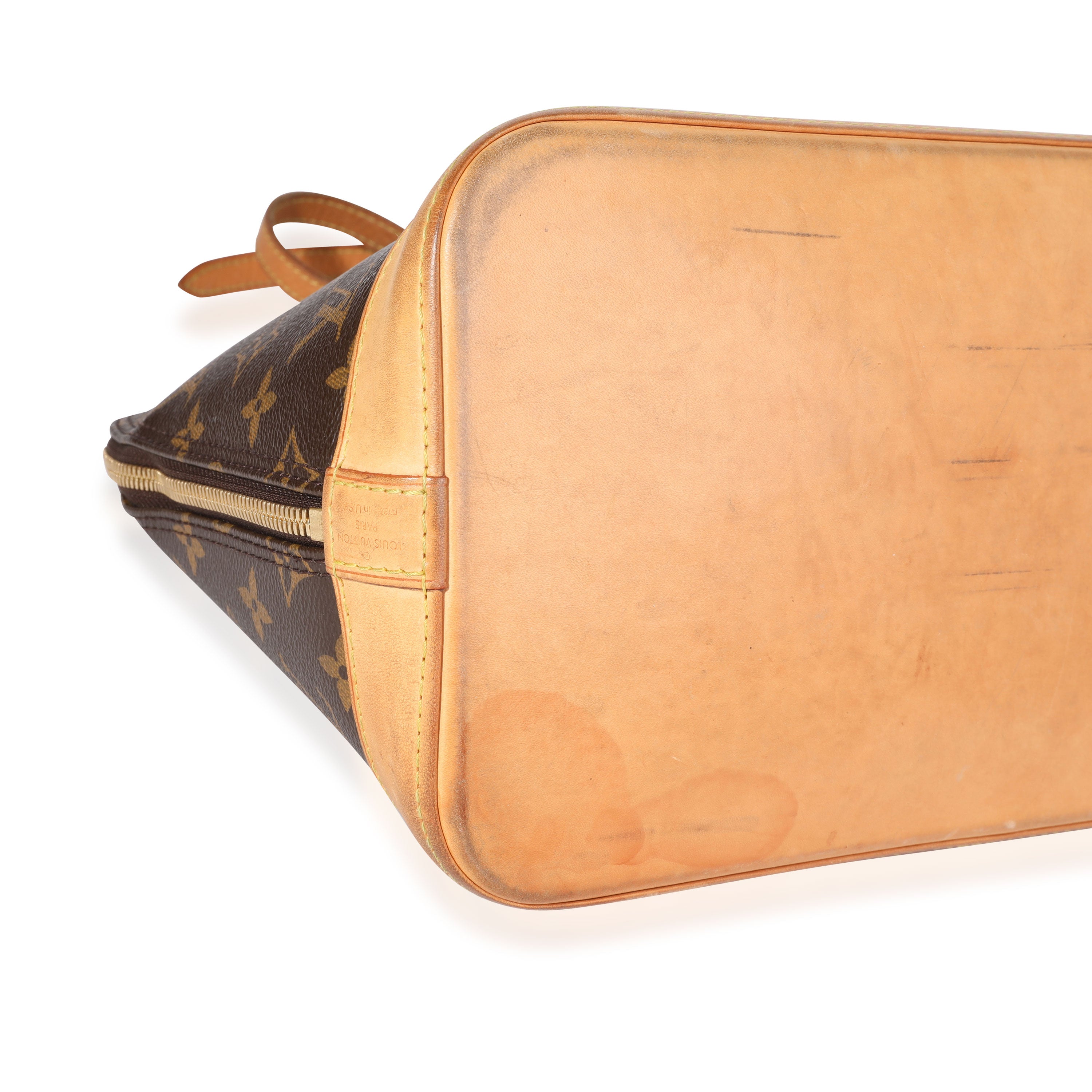 Louis Vuitton Louis Vuitton Brown Canvas Monogram Alma PM