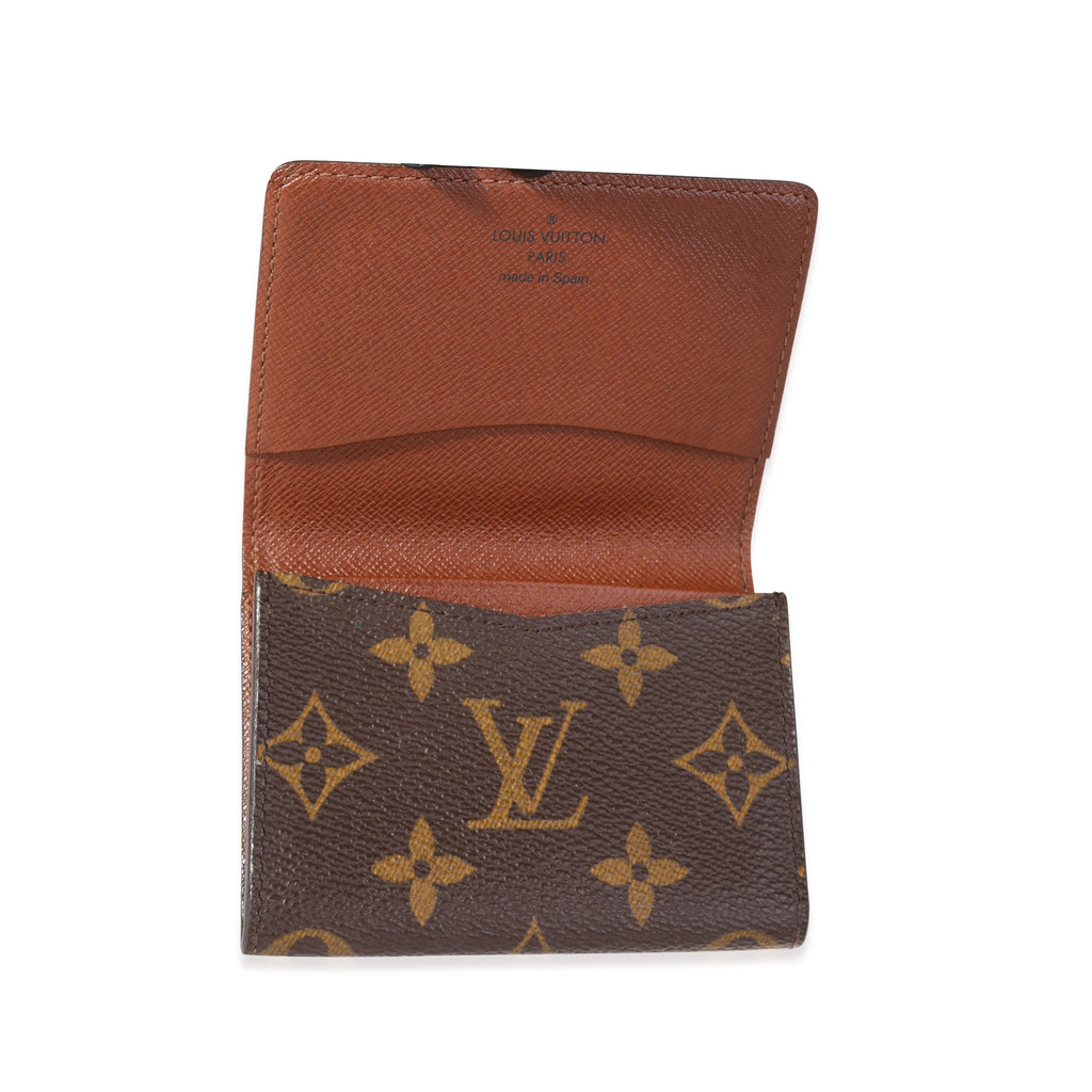 Louis Vuitton Louis Vuitton Monogram Canvas Business Card Holder