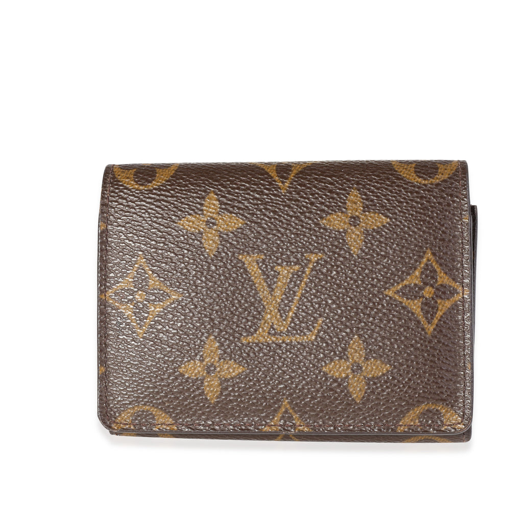 Louis Vuitton Louis Vuitton Monogram Canvas Business Card Holder