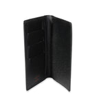 Louis Vuitton Louis Vuitton Black Epi Leather Vertical Wallet