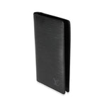 Louis Vuitton Louis Vuitton Black Epi Leather Vertical Wallet