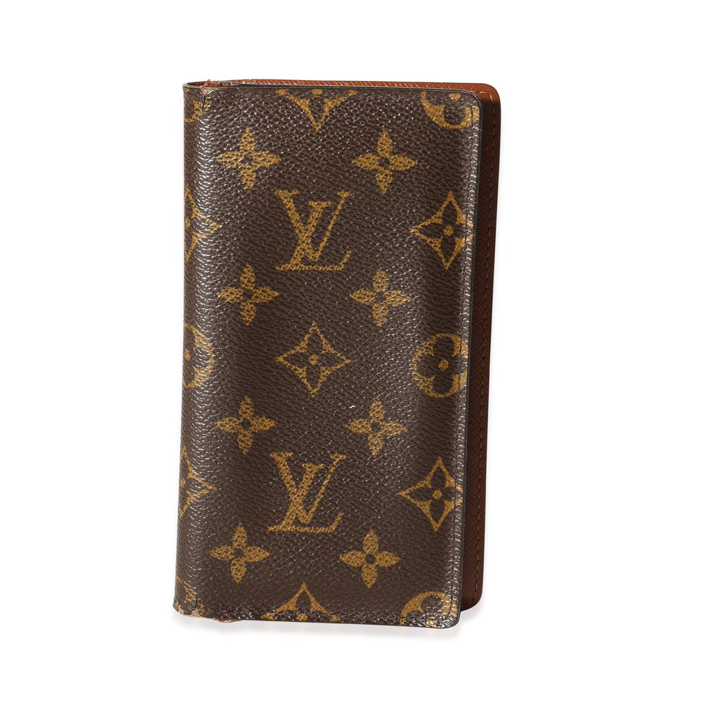 Louis Vuitton Louis Vuitton Monogram Canvas Pocket Agenda Cover