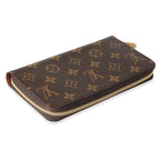 Louis Vuitton Louis Vuitton Brown Monogram Canvas Zippy Wallet