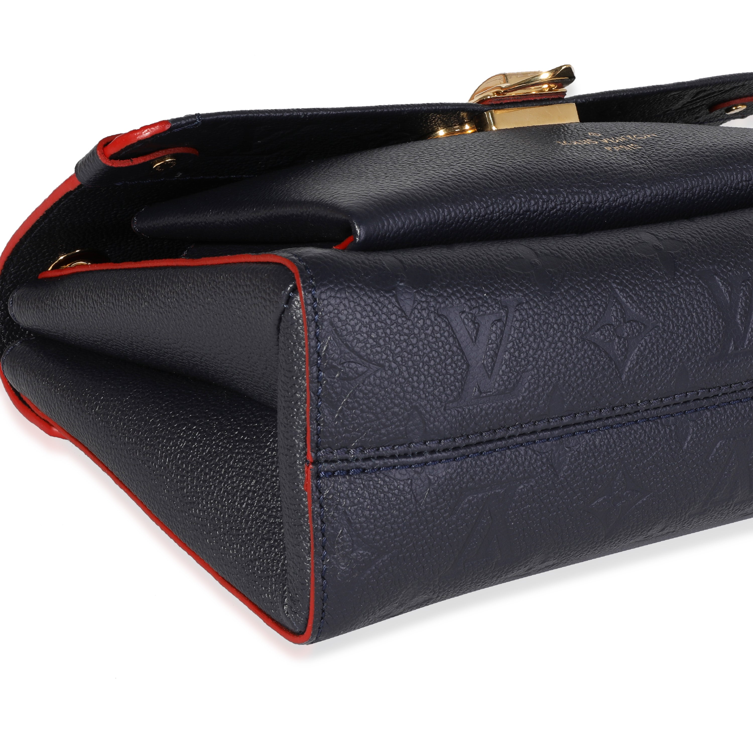 Louis Vuitton Louis Vuitton Marine Rouge Monogram Empreinte Leather Vavin PM