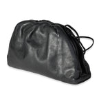 Black Calfskin Mini Pouch Bag