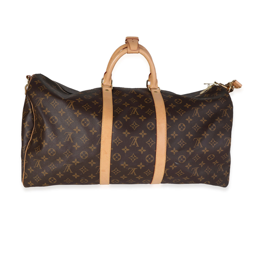 Louis Vuitton Louis Vuitton Monogram Canvas Keepall Bandoulière 55