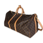 Louis Vuitton Louis Vuitton Monogram Canvas Keepall Bandoulière 55
