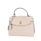 Louis Vuitton Louis Vuitton Greige Soft Calfskin Lockme Ever MM