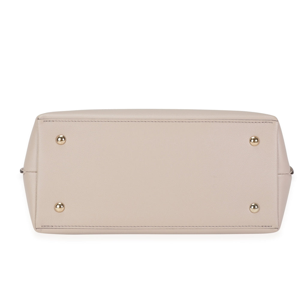 Louis Vuitton Louis Vuitton Greige Soft Calfskin Lockme Ever MM