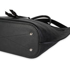 Louis Vuitton Louis Vuitton Black Mahina Leather Girolata Bag