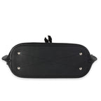 Louis Vuitton Louis Vuitton Black Mahina Leather Girolata Bag