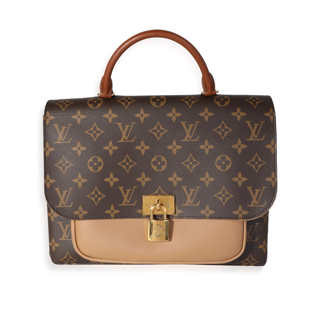 Louis Vuitton Louis Vuitton Monogram Canvas & Sesame Marignan Bag