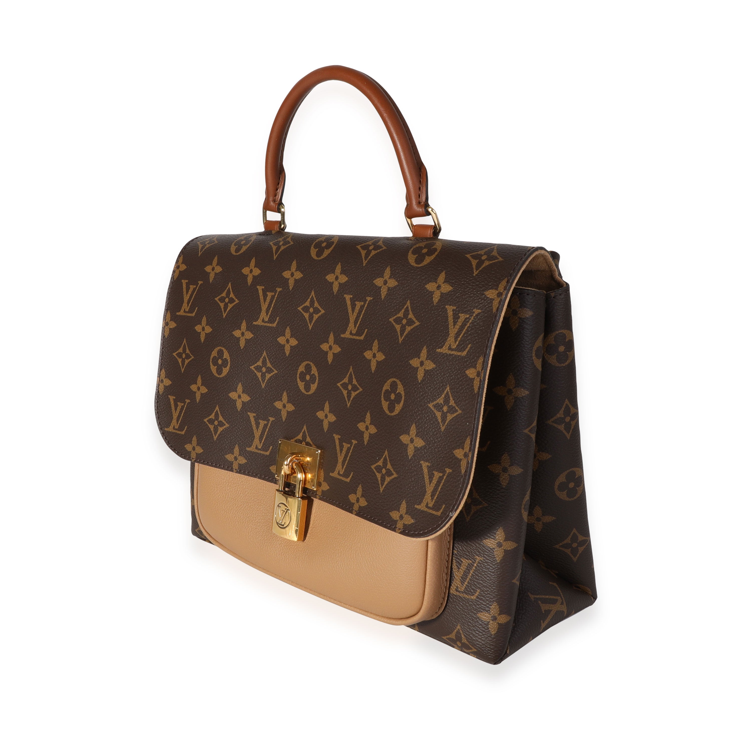 Louis Vuitton Louis Vuitton Monogram Canvas & Sesame Marignan Bag