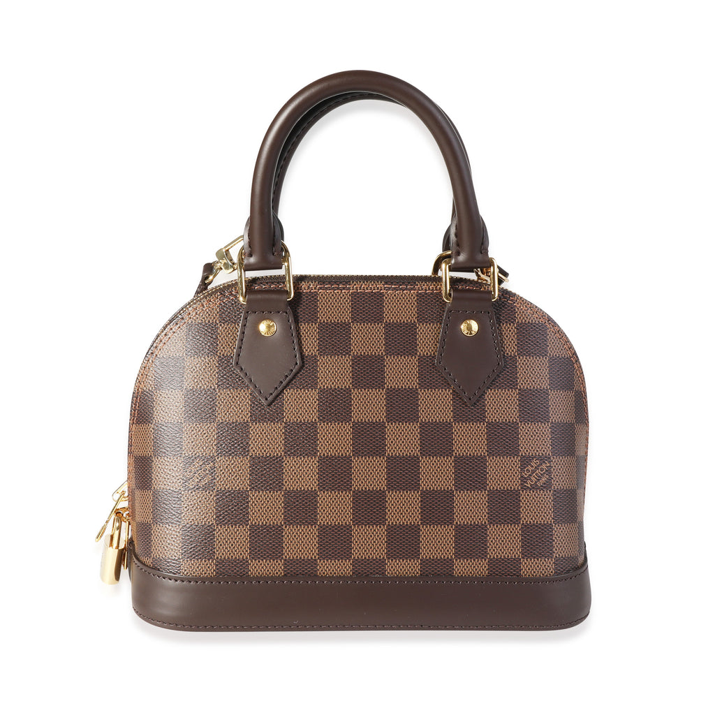 Louis Vuitton Louis Vuitton Damier Ebene Canvas Alma BB