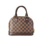 Louis Vuitton Louis Vuitton Damier Ebene Canvas Alma BB
